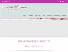 Tablet Screenshot of elizabethrenee.com